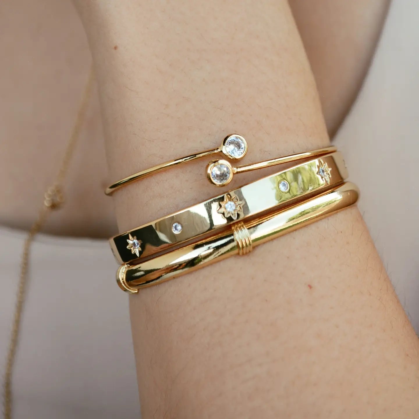 Stardust Cuff Bracelet